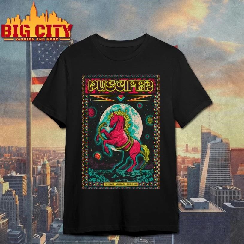 Puscifer The Pinnacle On Mar 27, 2026 Concert Poster - Adult & Kids T-Shirts, Sweatshirts & Hoodies apparel design preview 1