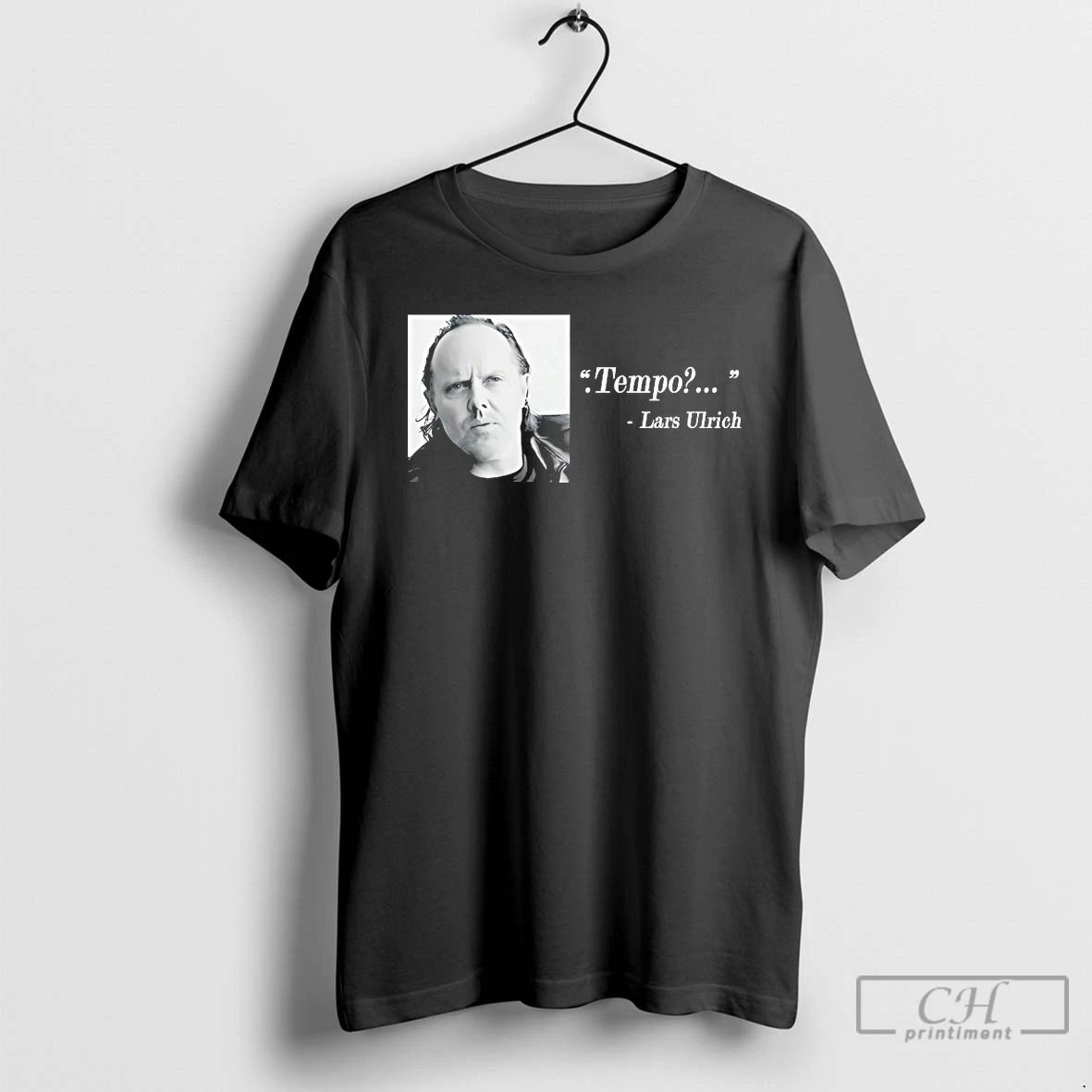 Classic Lars Ulrich Tempo Photo - Adult & Kids T-Shirts, Sweatshirts & Hoodies apparel design preview 1