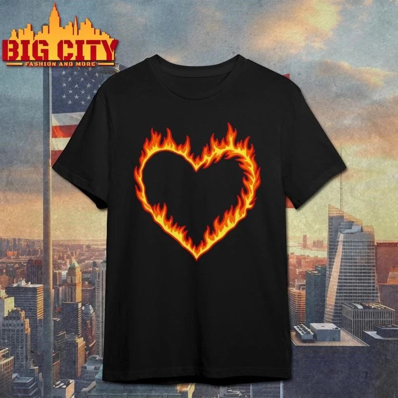 High Potential Morgan Croft Ring Of Fire Heart - Adult & Kids T-Shirts, Sweatshirts & Hoodies apparel design preview 1