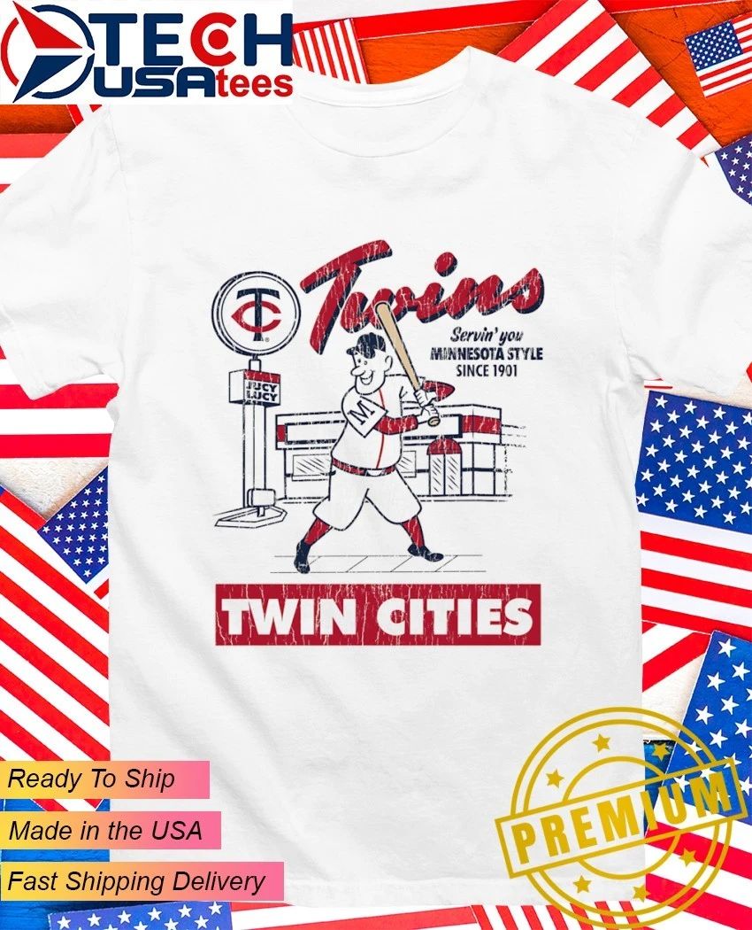 Minnesota Twins Deli Arch Jucy Lucy vintage - Adult & Kids T-Shirts, Sweatshirts & Hoodies apparel design preview 1