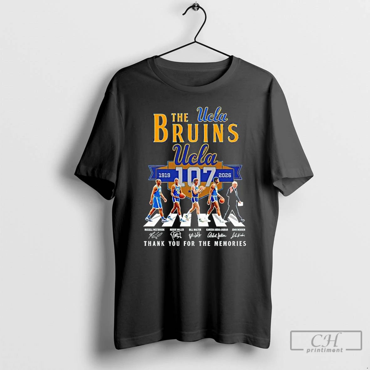 Classic The Ucla Bruins 107th Thank You For Memories - Adult & Kids T-Shirts, Sweatshirts & Hoodies apparel design preview 1