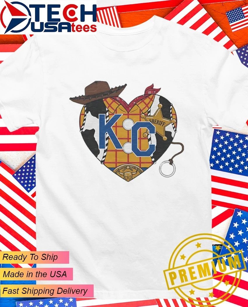Woody Kansas City heart - Adult & Kids T-Shirts, Sweatshirts & Hoodies apparel design preview 1