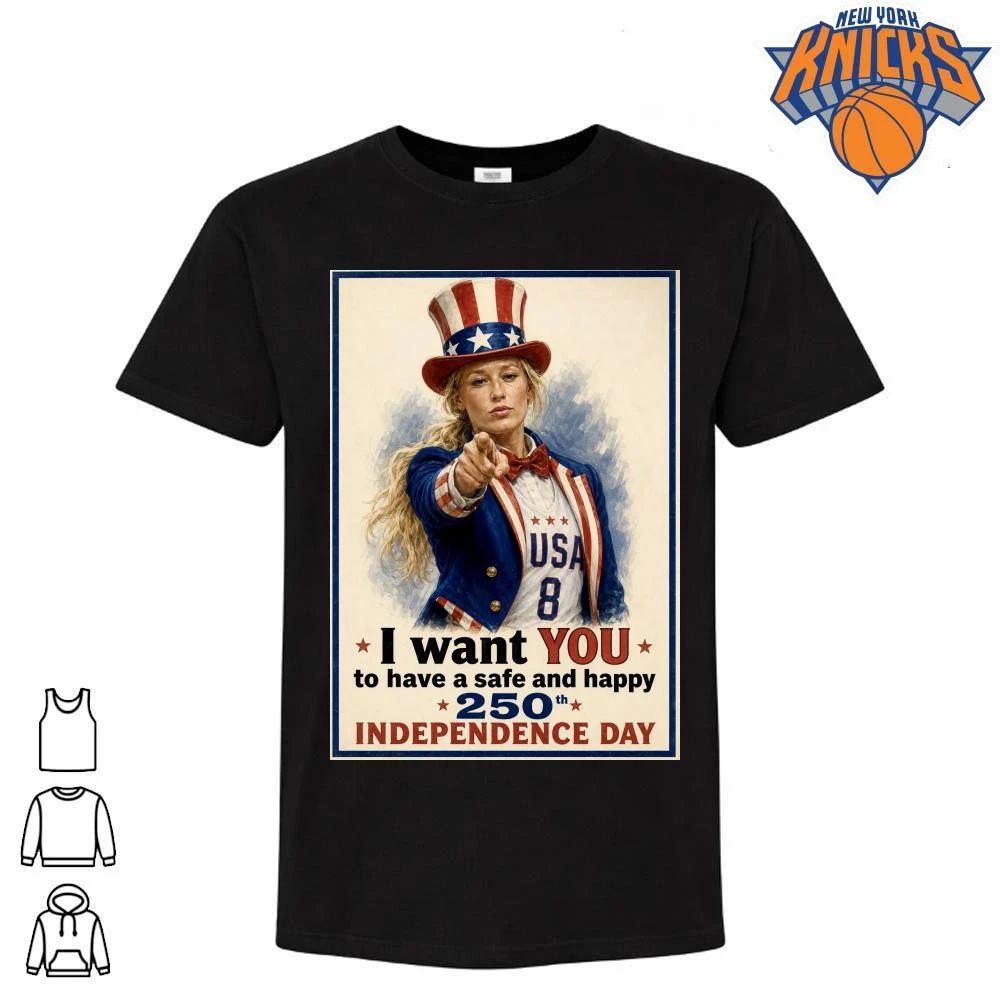 I Want You To Have A Safe And Happy 250th - Adult & Kids T-Shirts, Sweatshirts & Hoodies apparel design preview 1