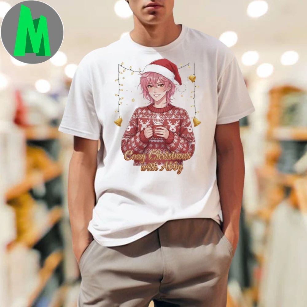 Cozy christmas with abby character saja boys - Adult & Kids T-Shirts, Sweatshirts & Hoodies apparel design preview 1
