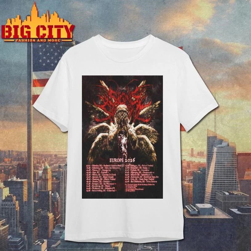 Signs Of The Swarm Europe 2026 Tour Poster - Adult & Kids T-Shirts, Sweatshirts & Hoodies apparel design preview 1