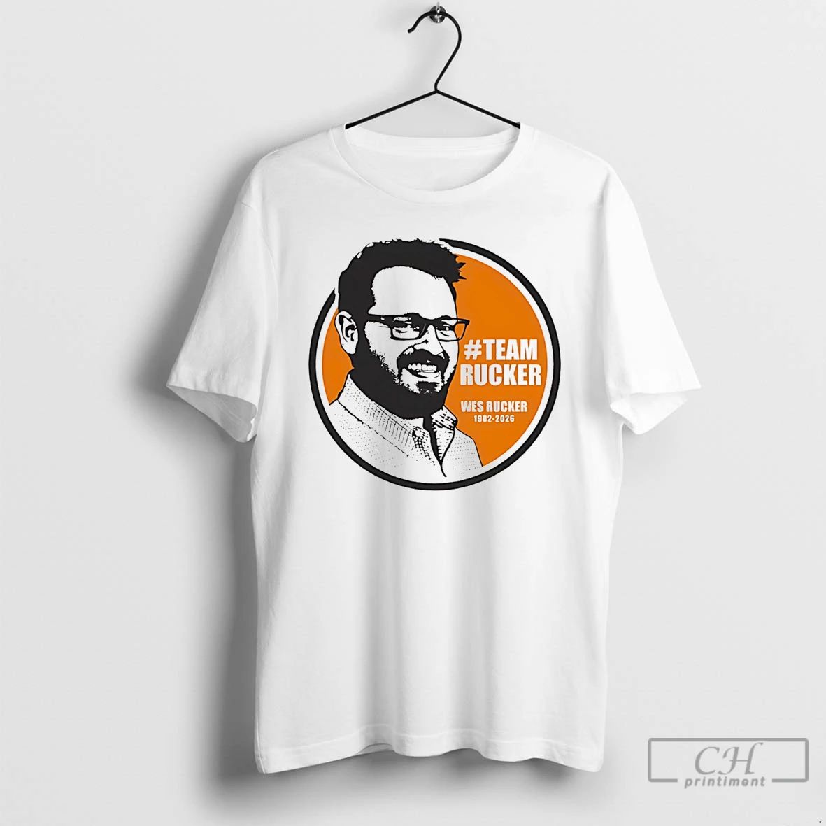 Classic Wes Rucker Memorial Team Tennessee Volunteers - Adult & Kids T-Shirts, Sweatshirts & Hoodies apparel design preview 1