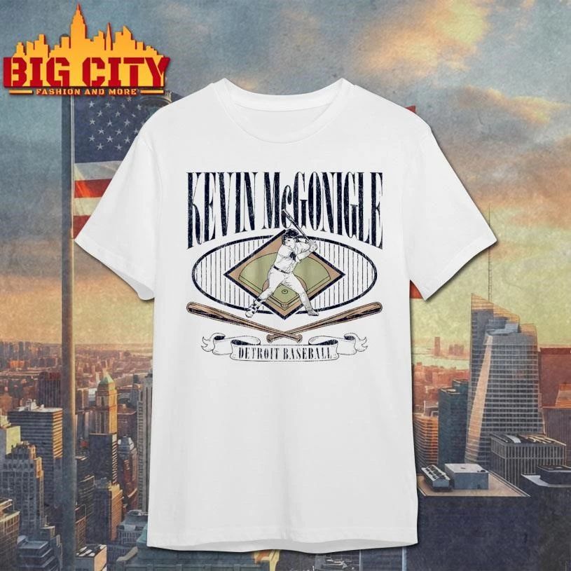Kevin McGonigle Detroit Baseball Diamond Standouts - Adult & Kids T-Shirts, Sweatshirts & Hoodies apparel design preview 1