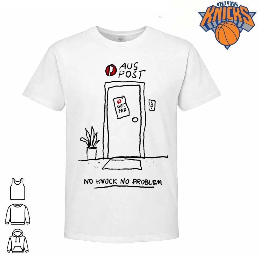 Aus Post No Knock Problem Funny Delivery Parody - Adult & Kids T-Shirts, Sweatshirts & Hoodies apparel design preview 1