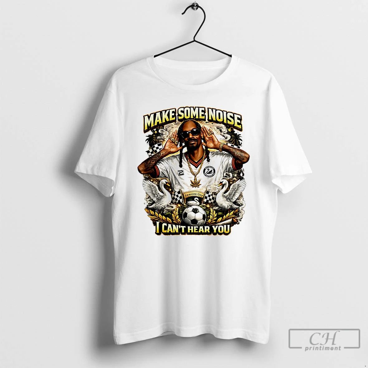 Classic Snoop Dogg Make Some Noise I Cant Hear You - Adult & Kids T-Shirts, Sweatshirts & Hoodies apparel design preview 1