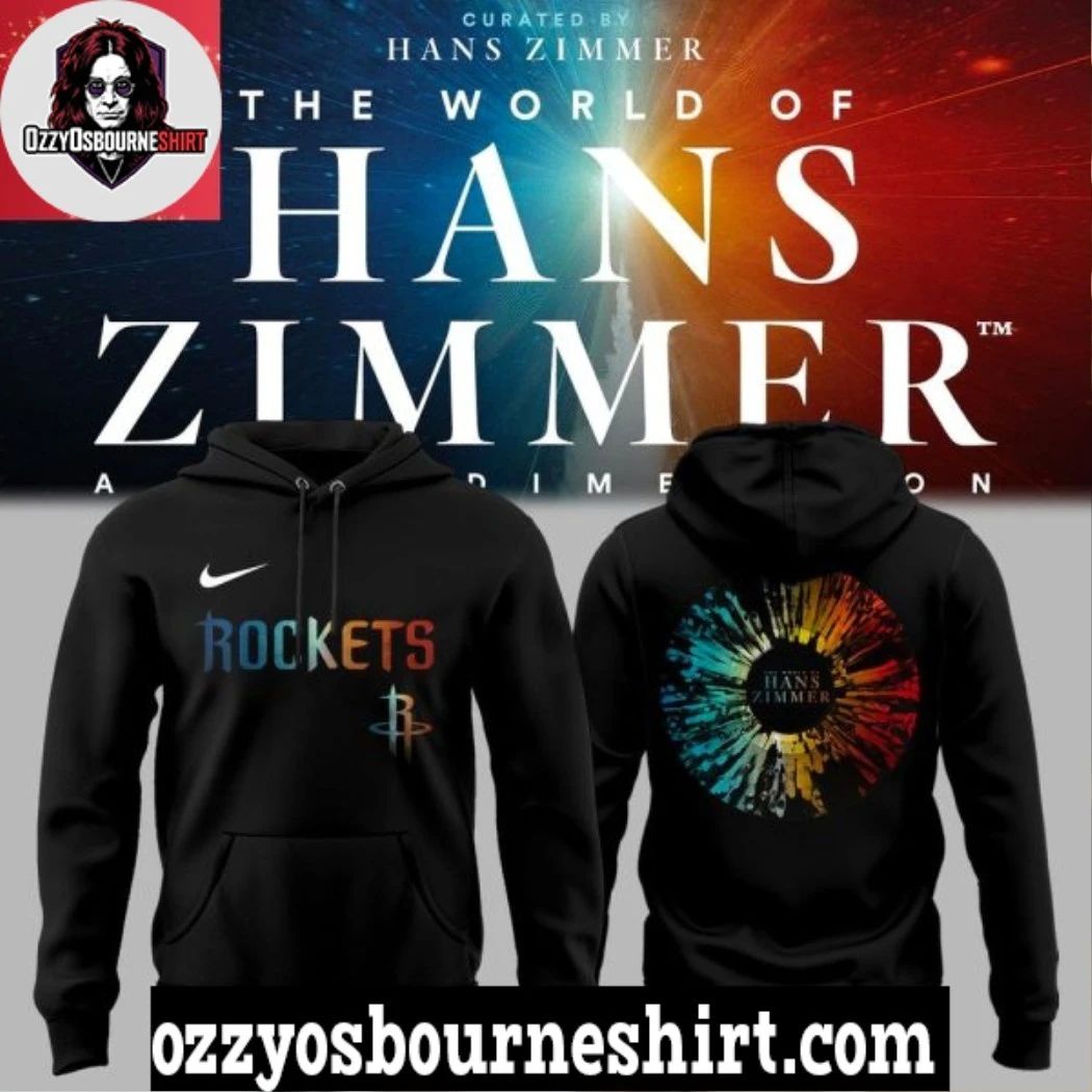 Houston Rockets x Hans Zimmer A New Dimension Tour - Adult & Kids T-Shirts, Sweatshirts & Hoodies apparel design preview 1