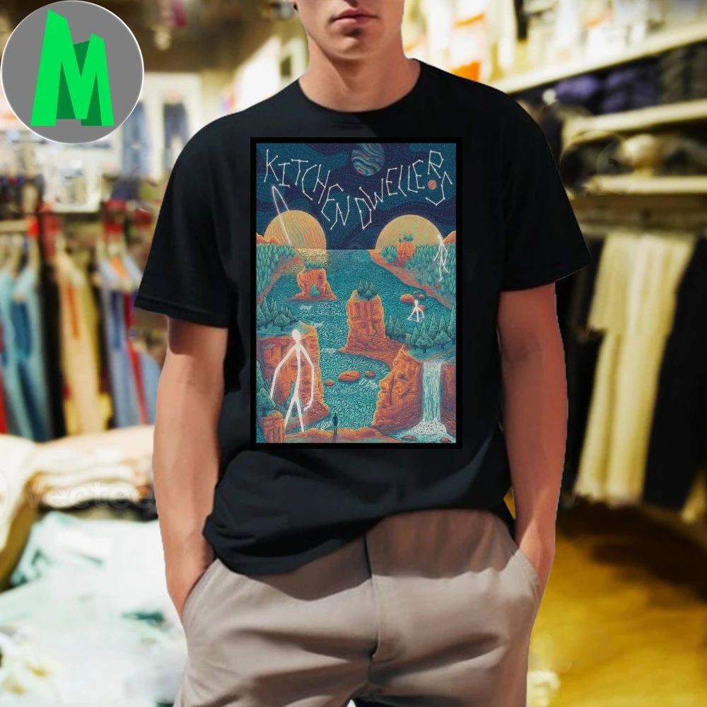 Kitchen Dwellers November 2025 Tour Poster - Adult & Kids T-Shirts, Sweatshirts & Hoodies apparel design preview 1