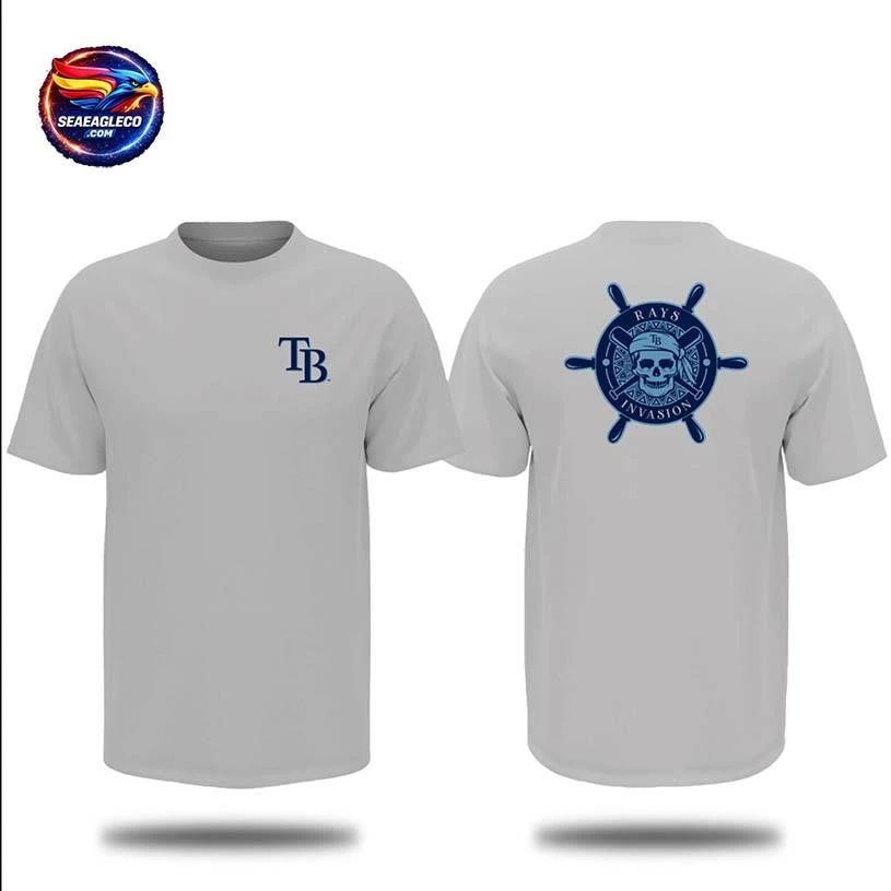 TB Rays Invasion Giveaway 2026 Two Sided - Adult & Kids T-Shirts, Sweatshirts & Hoodies apparel design preview 1