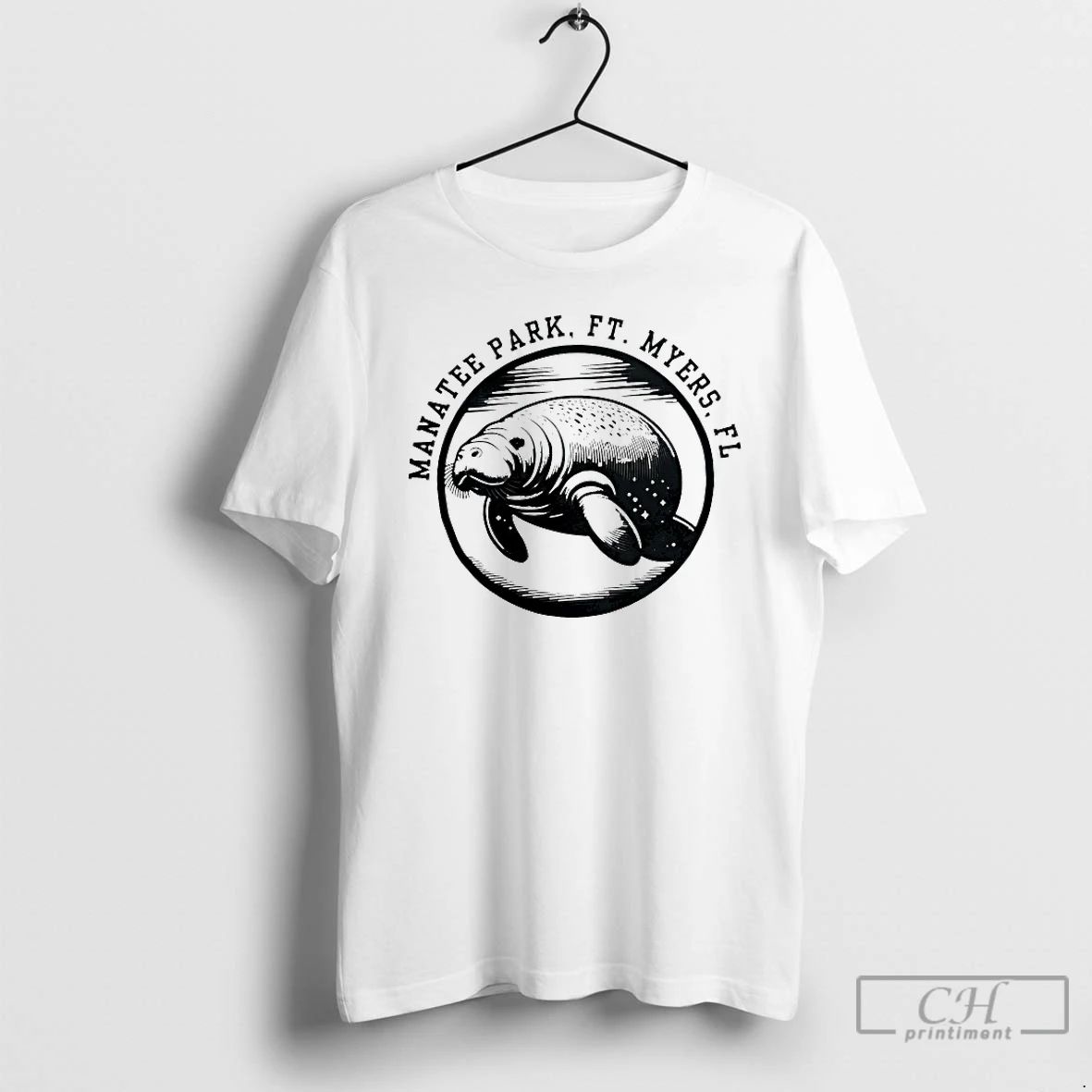 Classic Manatee Park Ft Myers Fl - Adult & Kids T-Shirts, Sweatshirts & Hoodies apparel design preview 1