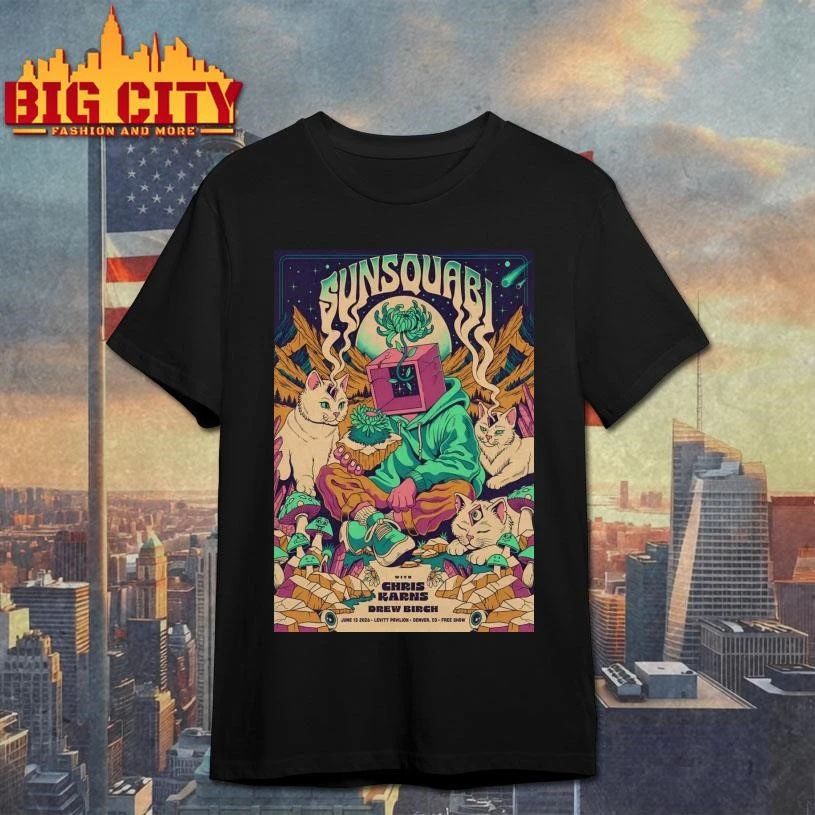 Sunsquabi Denver CO On June 13 2026 Poster - Adult & Kids T-Shirts, Sweatshirts & Hoodies apparel design preview 1