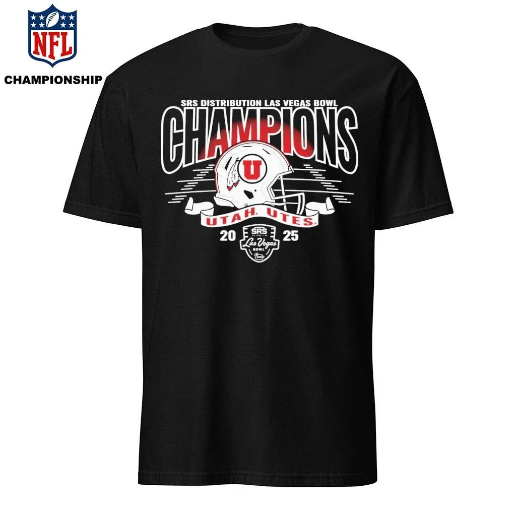 Utah Utes Srs Distribution Las Vegas Buwl Champions - Adult & Kids T-Shirts, Sweatshirts & Hoodies apparel design preview 1