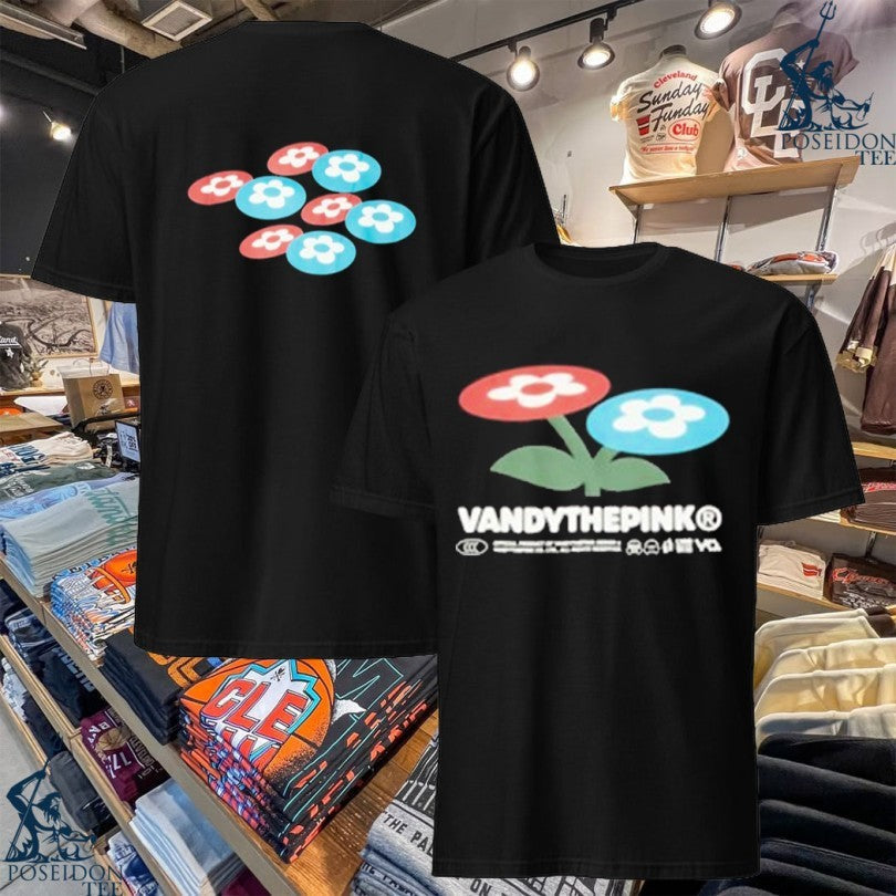 Vandy The Pink Two Flower - Adult & Kids T-Shirts, Sweatshirts & Hoodies apparel design preview 1