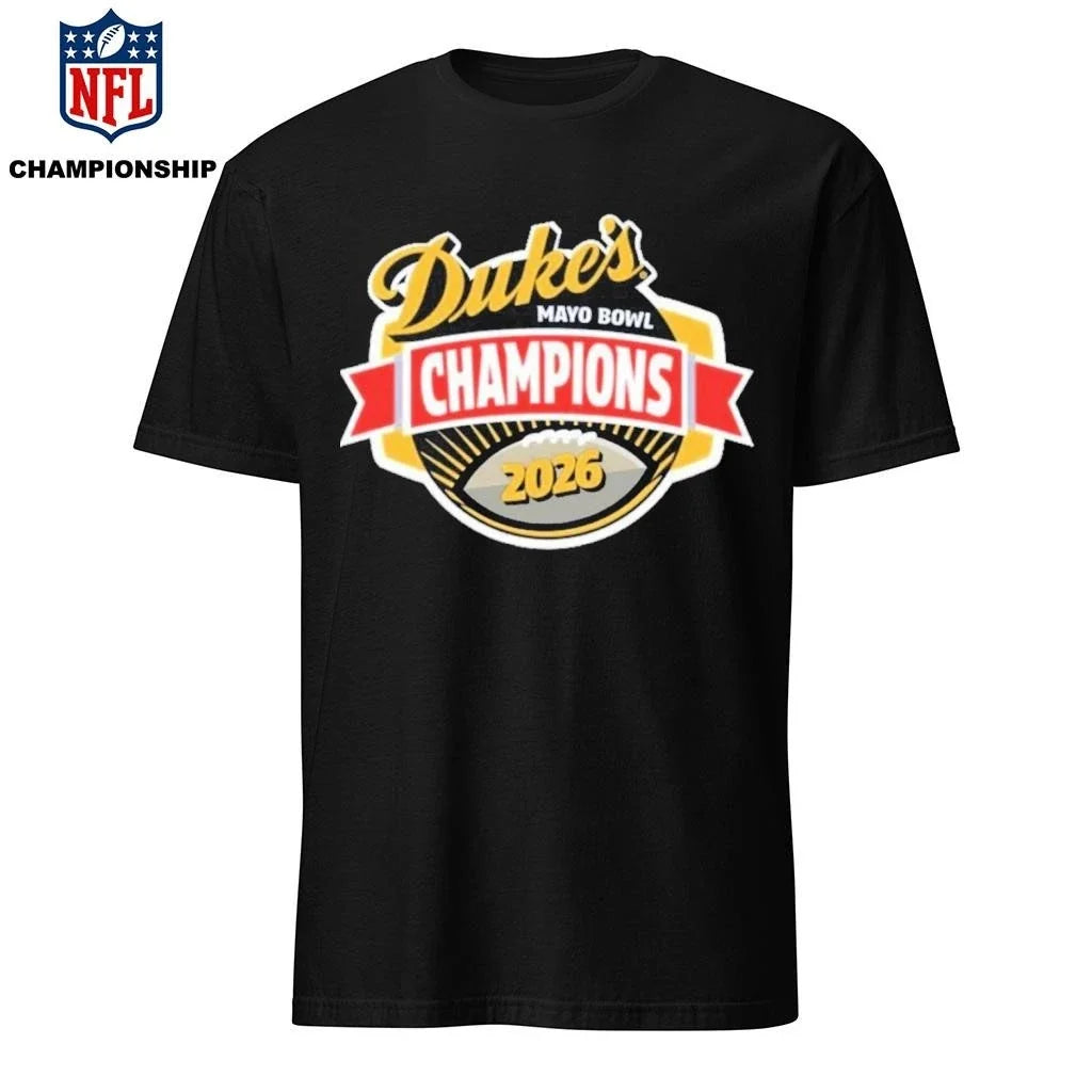 Wake Forest Football 2026 Duke's Mayo Bowl Champions - Adult & Kids T-Shirts, Sweatshirts & Hoodies apparel design preview 1