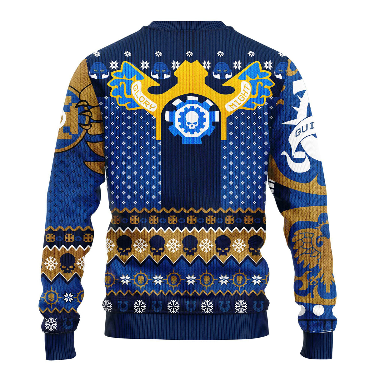 Warhammer0k blue 3D Ugly Christmas Sweater - Holiday Gift product image 2