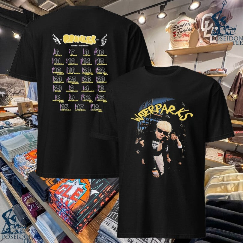 Waterparks Junkyard Photo Tour - Adult & Kids T-Shirts, Sweatshirts & Hoodies apparel design preview 1
