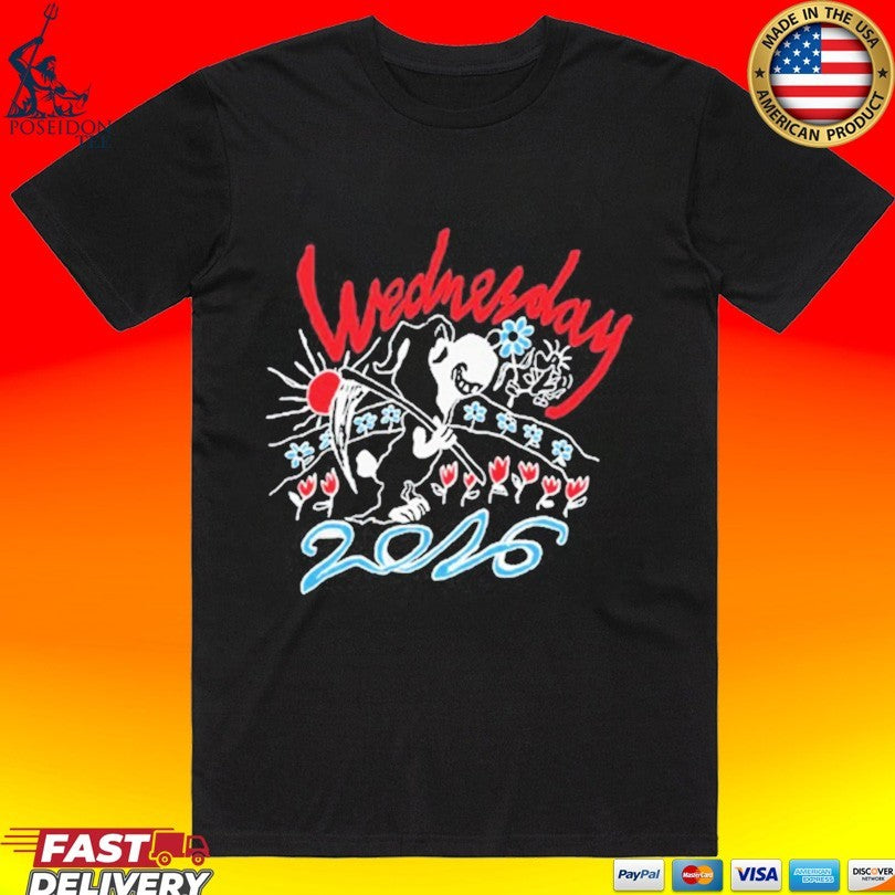 Wednesday Band Tour 2026 - Adult & Kids T-Shirts, Sweatshirts & Hoodies apparel design preview 1