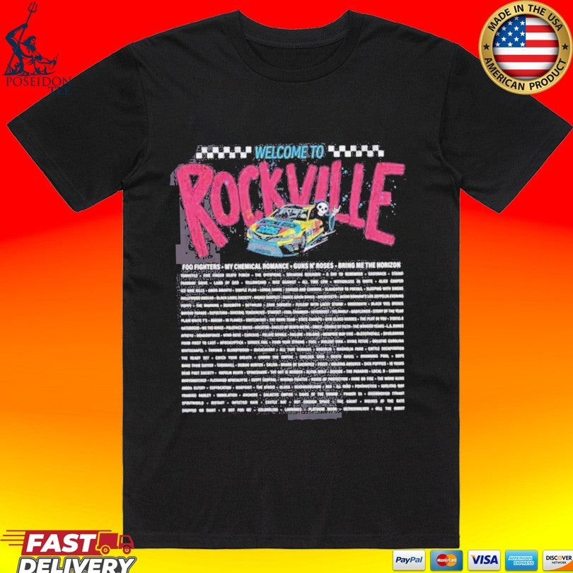 Welcome To Rockville Daytona Beach FL On May 7 10 - Adult & Kids T-Shirts, Sweatshirts & Hoodies apparel design preview 1