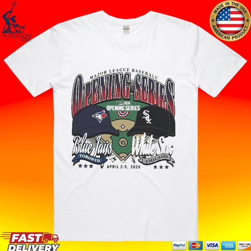 White Sox Vs Blue Jays Opening Day 2026 - Adult & Kids T-Shirts, Sweatshirts & Hoodies apparel design preview 1