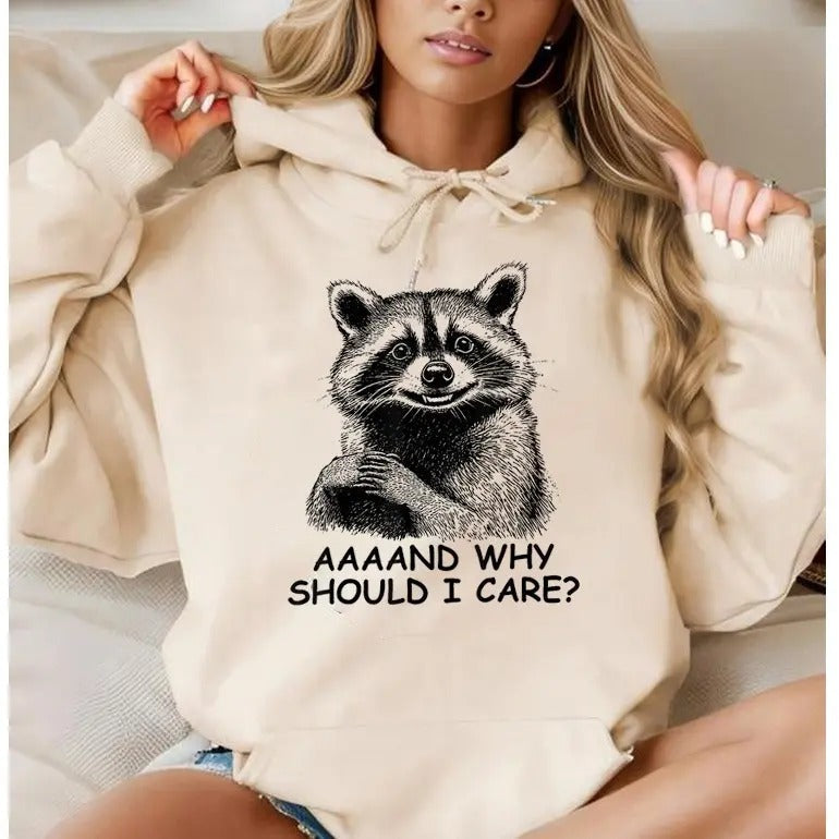 Why I Should Care Funny Casual Street Fleece Fabric - Adult & Kids T-Shirts, Sweatshirts & Hoodies apparel design preview 1