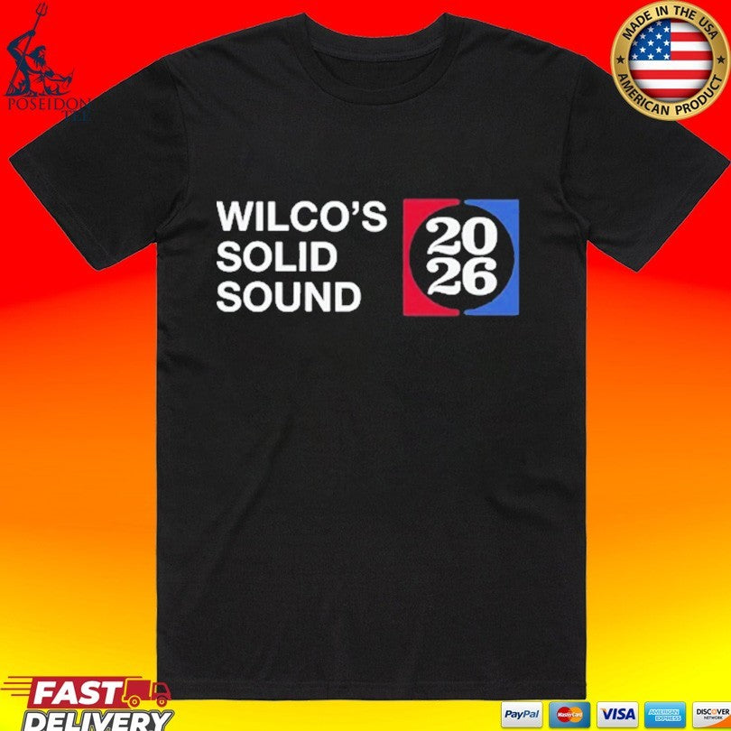 Wilco Solid Sound 2026 Finish Line - Adult & Kids T-Shirts, Sweatshirts & Hoodies apparel design preview 1