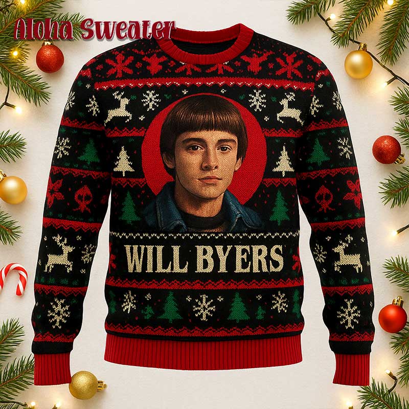 Vecna The Monster In Stranger Things Ugly Christmas Sweater - Holiday Gift product image 2