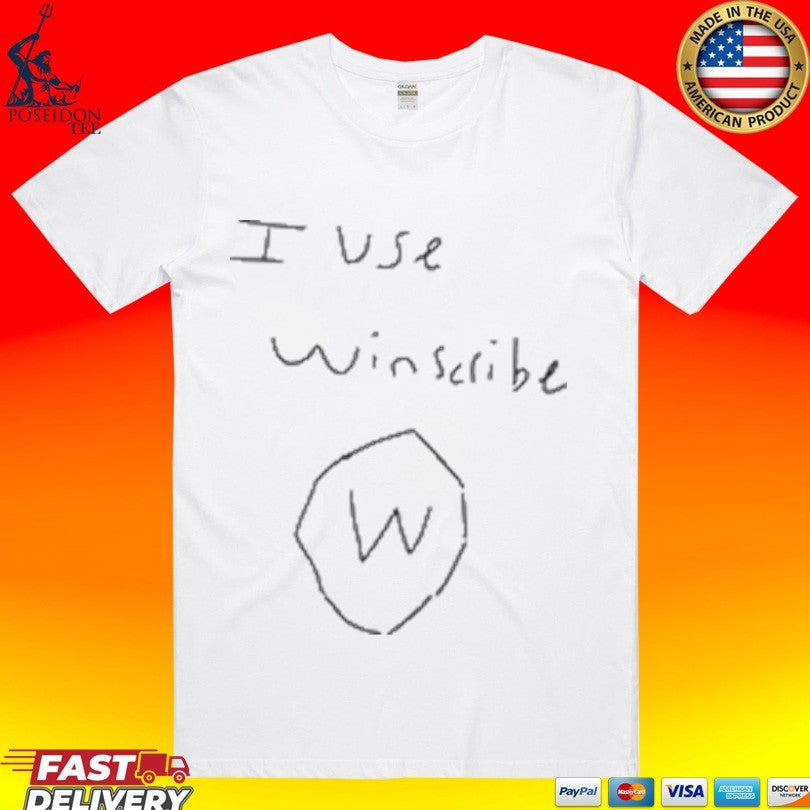 Windscribe I Use Winscribe - Adult & Kids T-Shirts, Sweatshirts & Hoodies apparel design preview 1