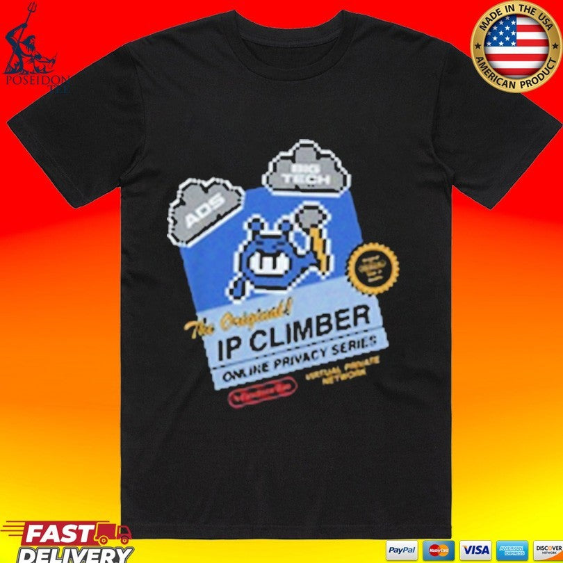 Windscribe Ip Climber Game Cart - Adult & Kids T-Shirts, Sweatshirts & Hoodies apparel design preview 1