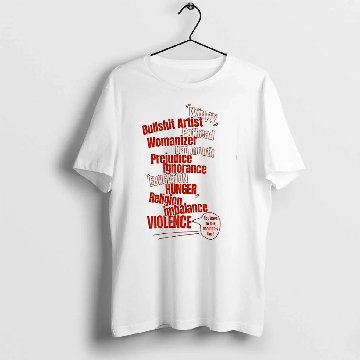 Winpy Bullshit Artist Pothead Womanzer Bad Mouth - Adult & Kids T-Shirts, Sweatshirts & Hoodies apparel design preview 1