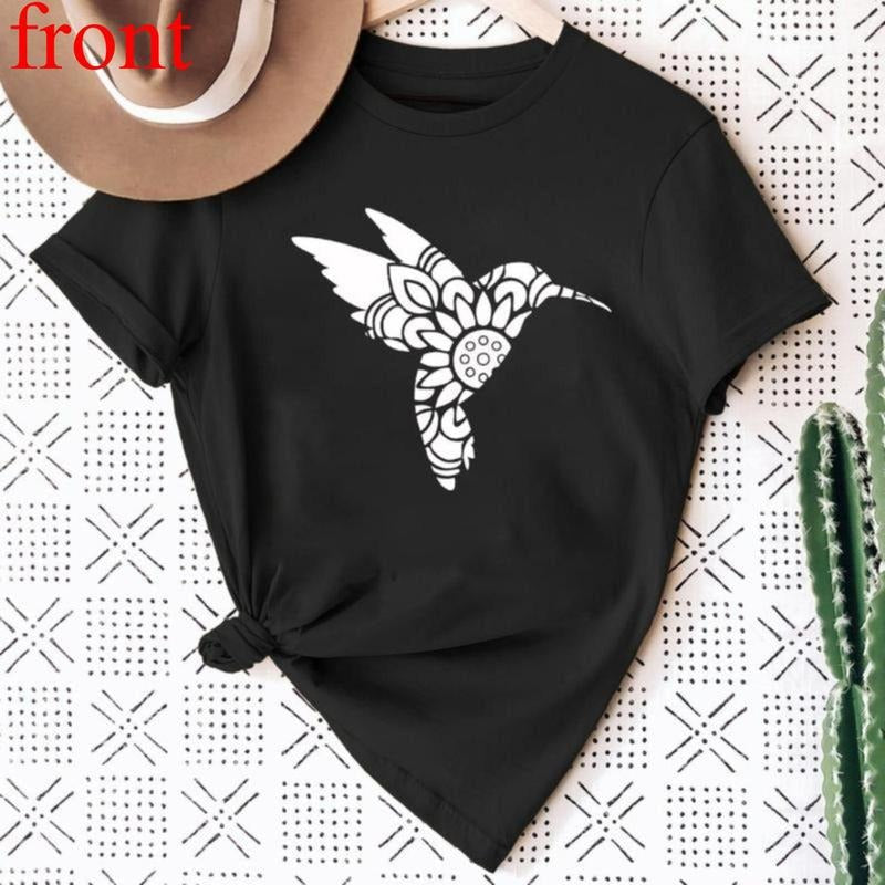 Street Hummingbird Mandala Bird Lover Animal Birds - Adult & Kids T-Shirts, Sweatshirts & Hoodies apparel design preview 1
