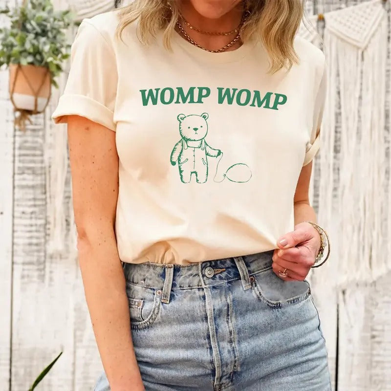 Womp Mr Comer Funny Cartoon Meme Top Vintage - Adult & Kids T-Shirts, Sweatshirts & Hoodies apparel design preview 1