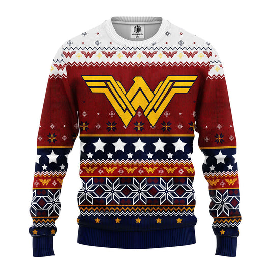 Wonder Womand 3D Christmas Sweater - Holiday Gift product image
