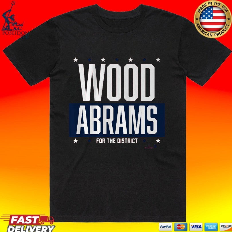 Wood-abrams For The District - Adult & Kids T-Shirts, Sweatshirts & Hoodies apparel design preview 1