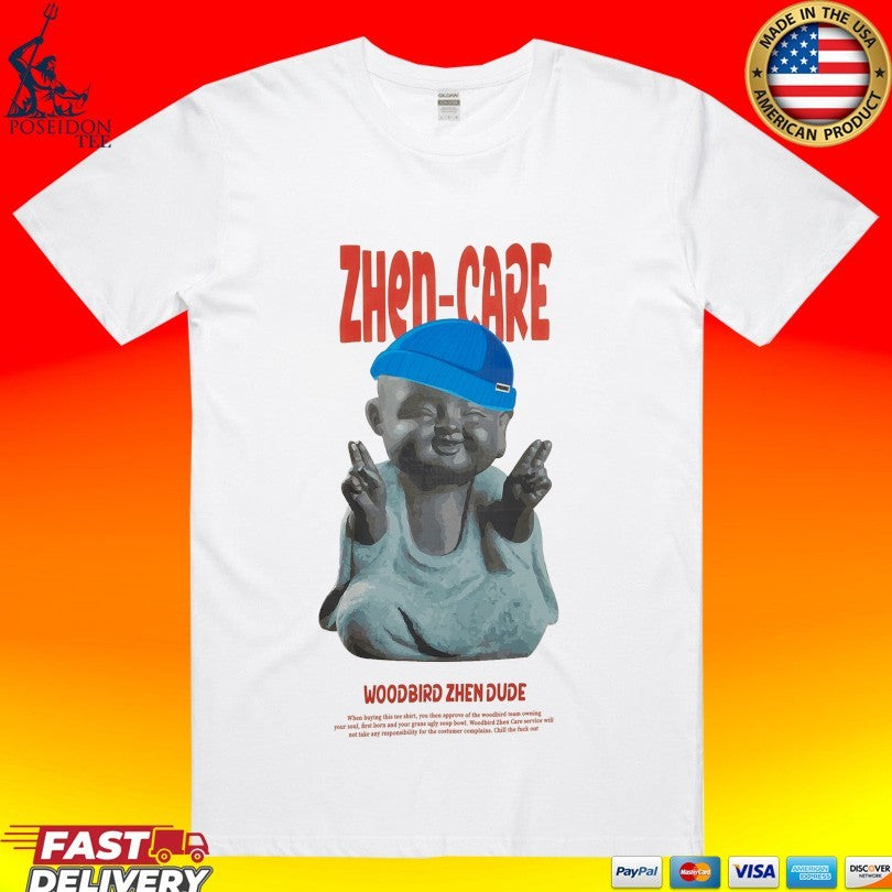 Woodbird Zhen Dude Care - Adult & Kids T-Shirts, Sweatshirts & Hoodies apparel design preview 1