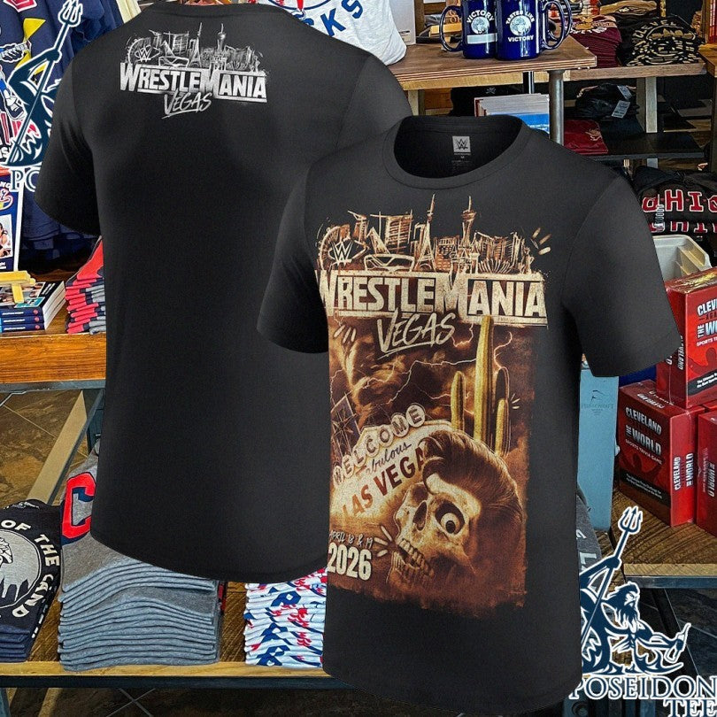 Wrestlemania 42 Wasteland - Adult & Kids T-Shirts, Sweatshirts & Hoodies apparel design preview 1
