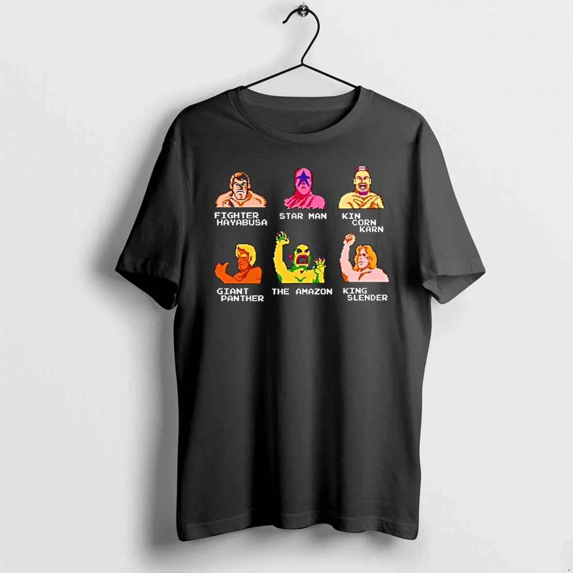 Wrestling In Classic Games Cartoon Vintage 0 Sweater - Adult & Kids T-Shirts, Sweatshirts & Hoodies apparel design preview 1