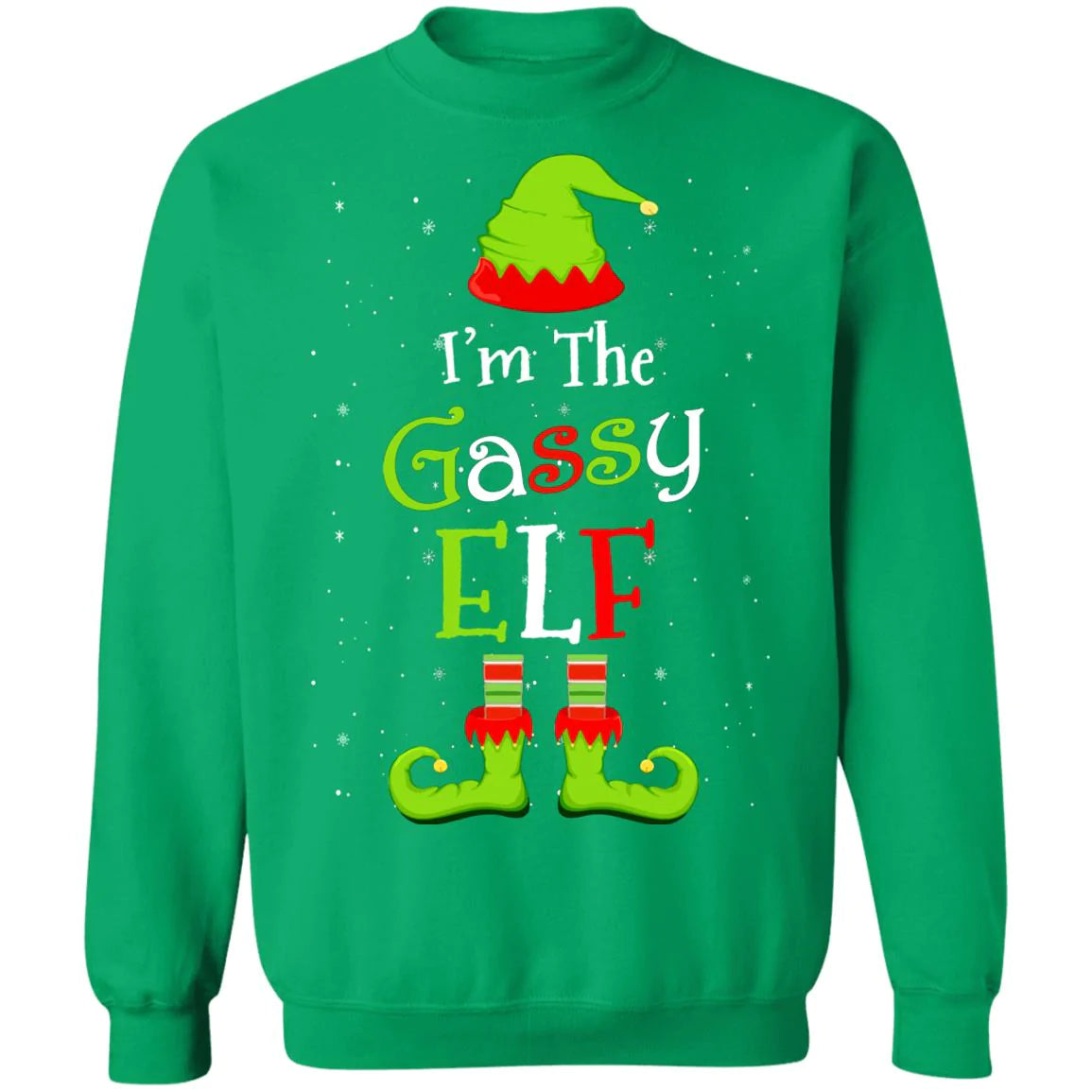 I’m the gassy elf Christmas Sweater - Holiday Gift product image 2