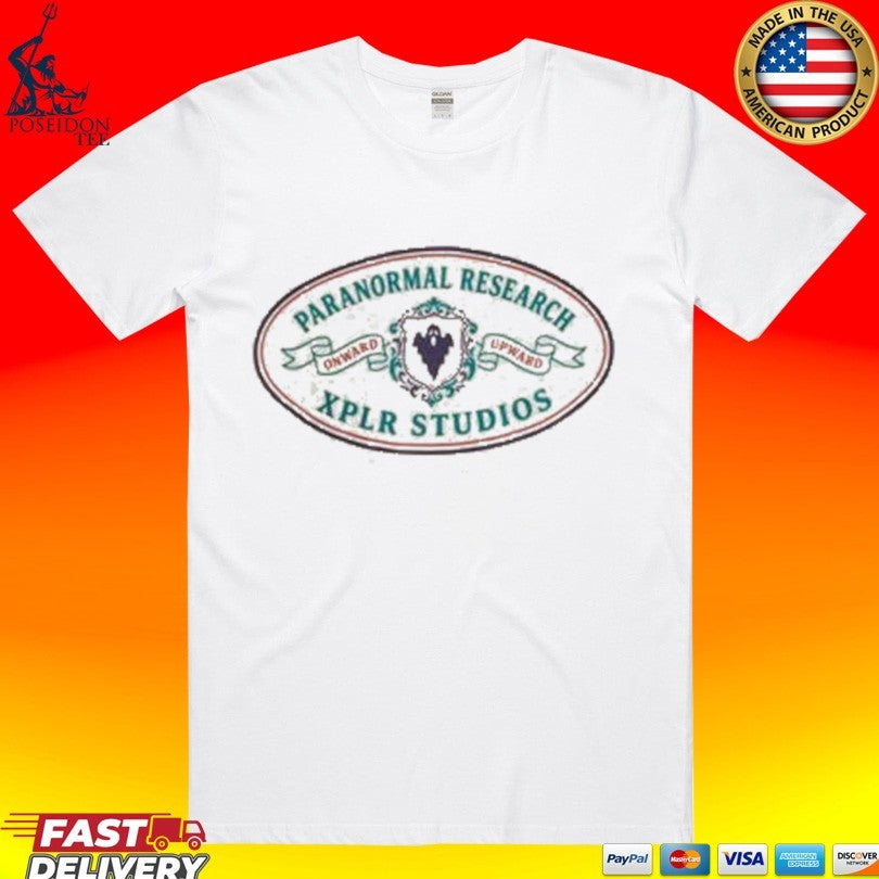 Xplr Studios Paranormal Research - Adult & Kids T-Shirts, Sweatshirts & Hoodies apparel design preview 1