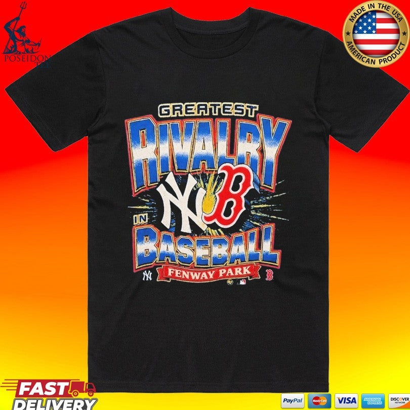 Yankees Vs Red Sox Fenway Park Greatest Rivalry - Adult & Kids T-Shirts, Sweatshirts & Hoodies apparel design preview 1