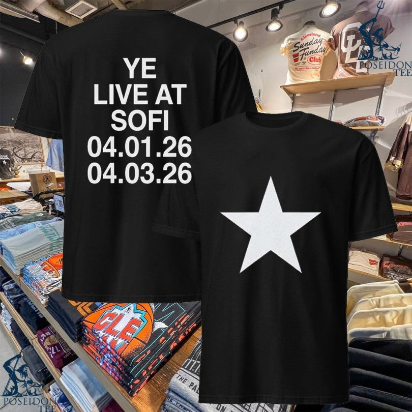Ye Kanye West Bully Album Live At Sofi Stadium April - Adult & Kids T-Shirts, Sweatshirts & Hoodies apparel design preview 1