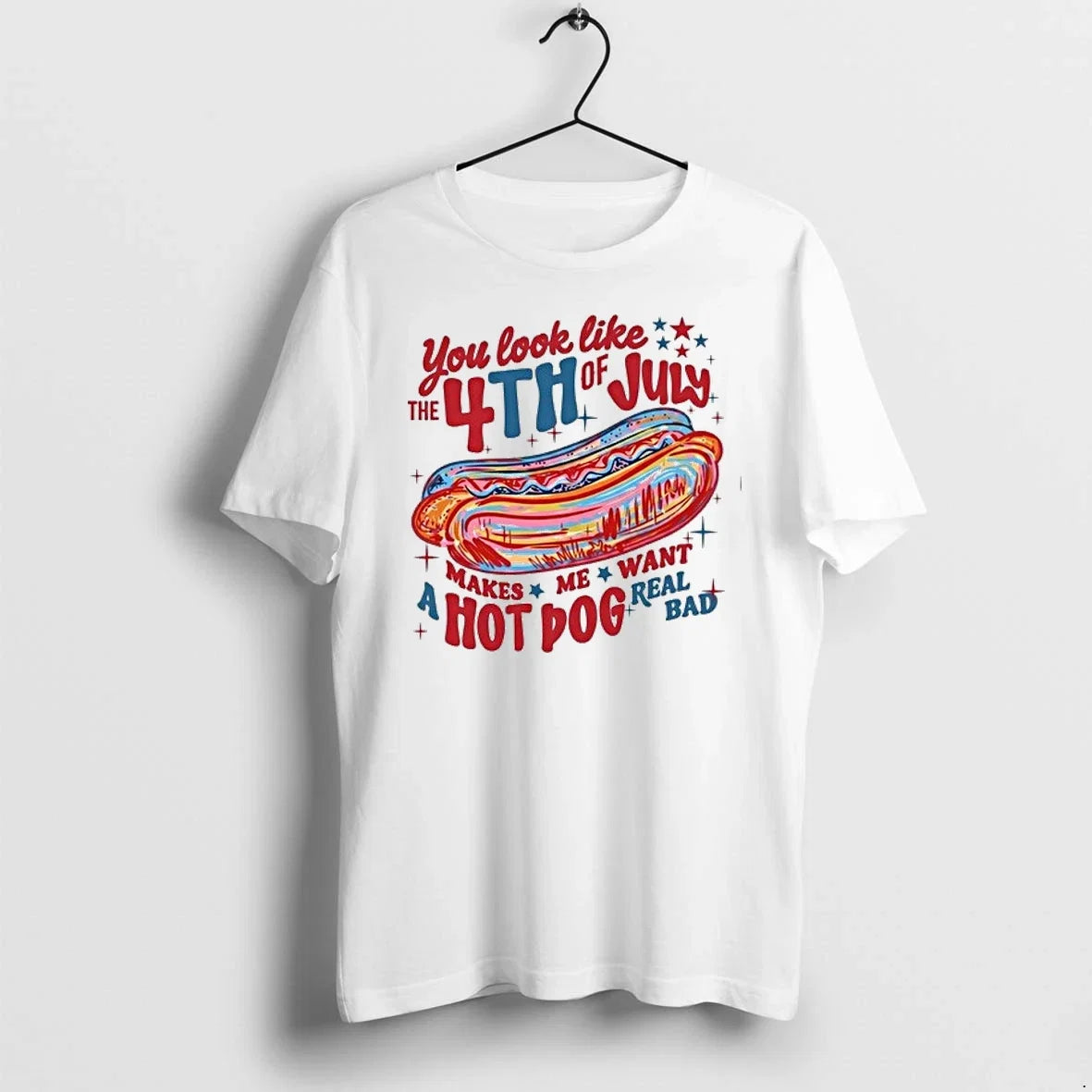 You Look Like The 4th Of July 0 Sweater - Adult & Kids T-Shirts, Sweatshirts & Hoodies apparel design preview 1