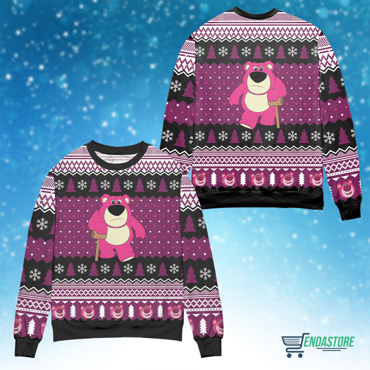 Lotso 3D Christmas Sweater - Holiday Gift product image 4