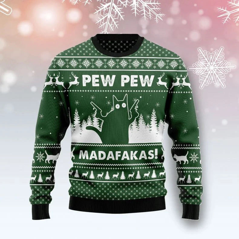 Filled with Christmas spirit 3D Christmas Sweater - Holiday Gift product image 5