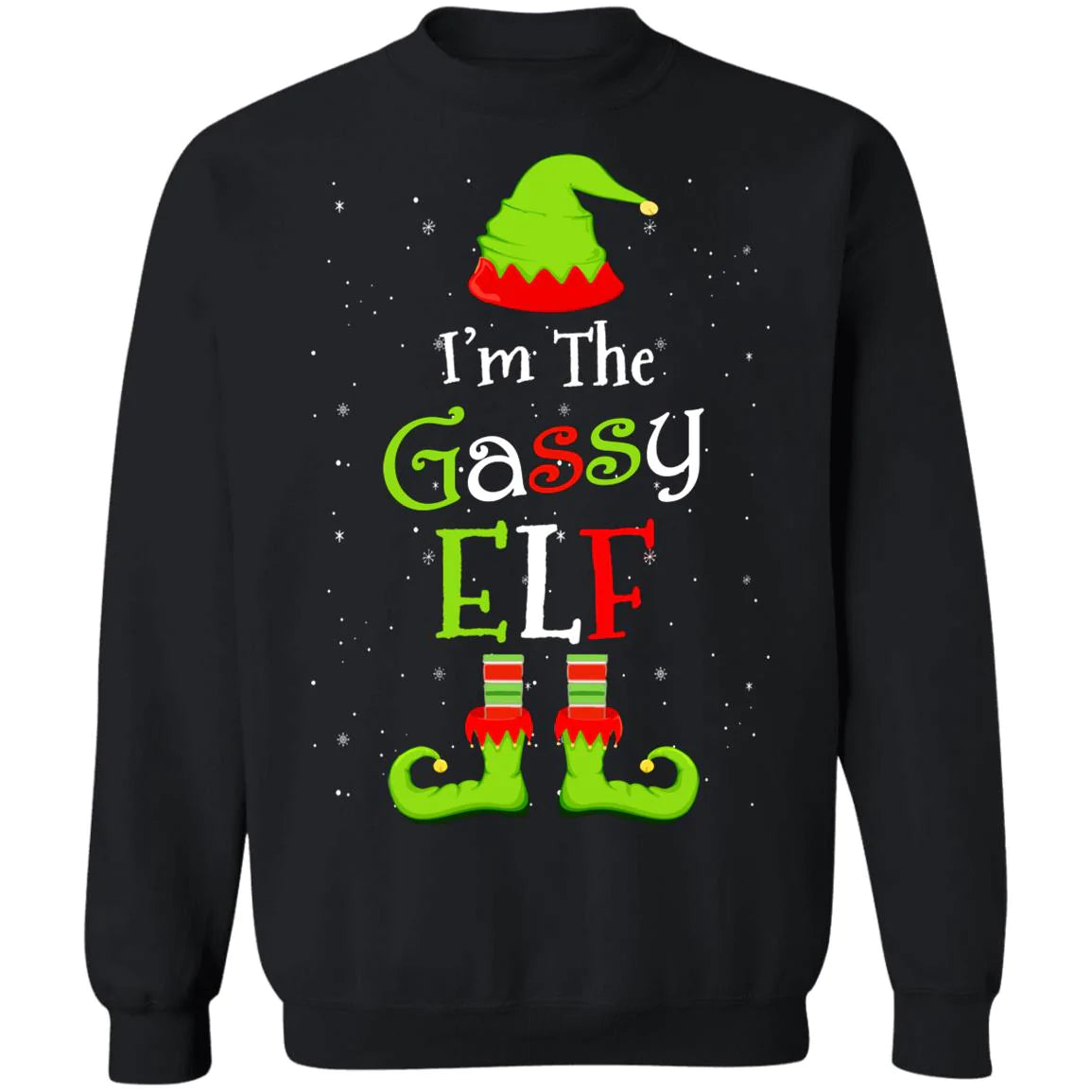 I’m the gassy elf Christmas Sweater - Holiday Gift product image 3